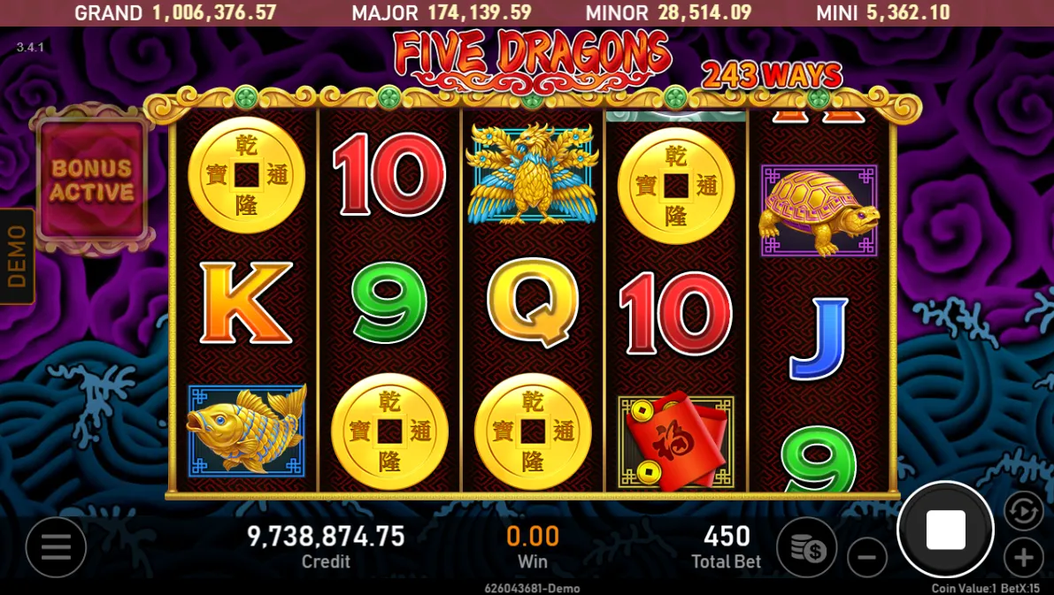 5 Dragons