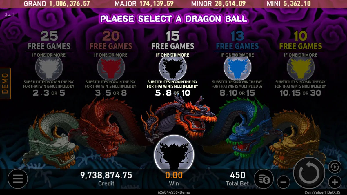 5 Dragons demo